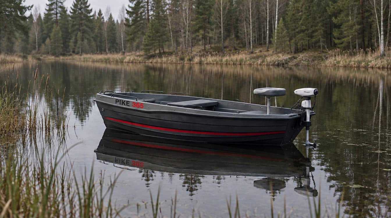 Pike 365 – laminátová rybářská loď